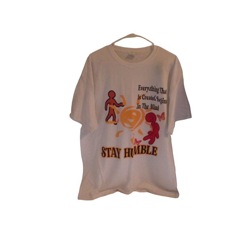 NWOT Men's Fruit of the Loom T-Shirt (Stay Humble)            B1B  5/7/24